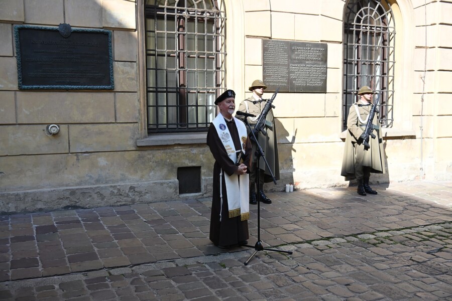 Uroczystość w rocznicę wyroków w procesie działaczy WiN i PSL. Fot. Żaneta Wierzgacz (IPN)