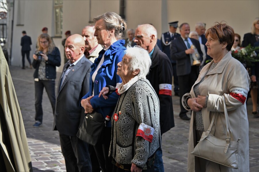 Uroczystość w rocznicę wyroków w procesie działaczy WiN i PSL. Fot. Żaneta Wierzgacz (IPN)
