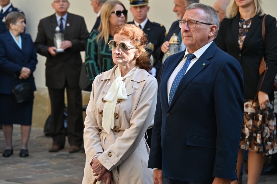 Uroczystość w rocznicę wyroków w procesie działaczy WiN i PSL. Fot. Żaneta Wierzgacz (IPN)