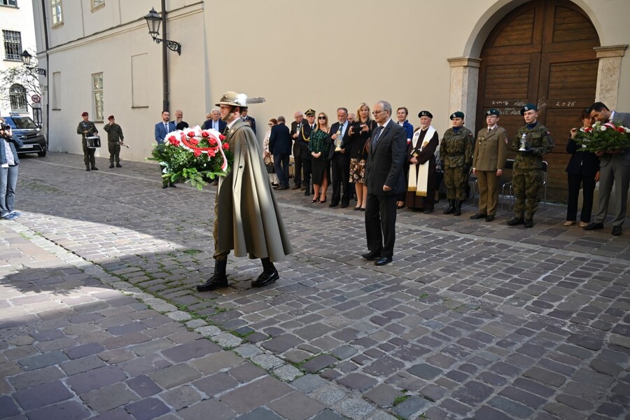 Uroczystość w rocznicę wyroków w procesie działaczy WiN i PSL. Fot. Żaneta Wierzgacz (IPN)