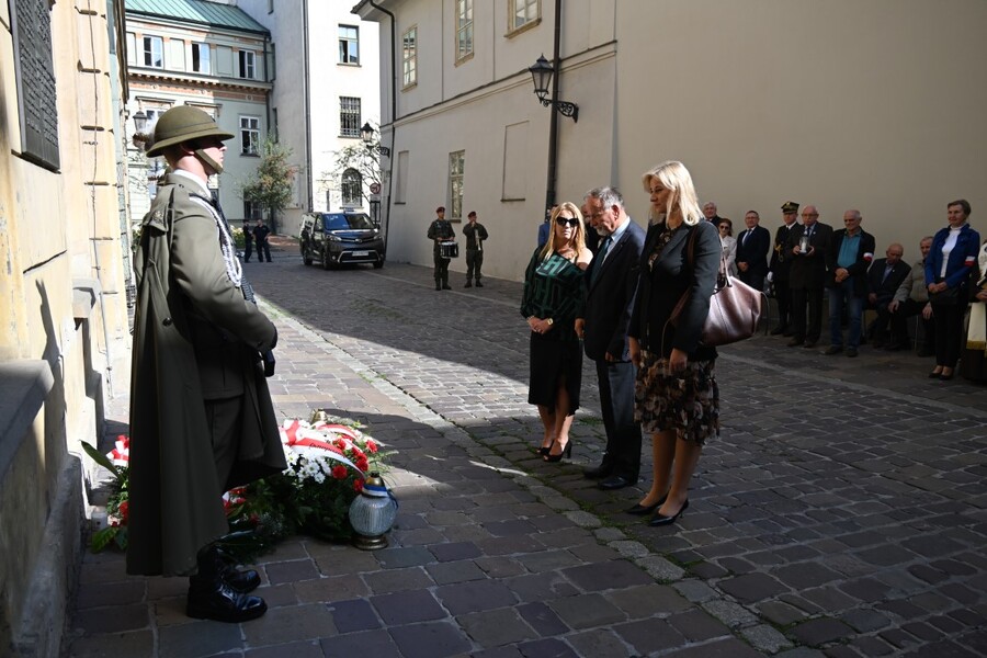 Uroczystość w rocznicę wyroków w procesie działaczy WiN i PSL. Fot. Żaneta Wierzgacz (IPN)