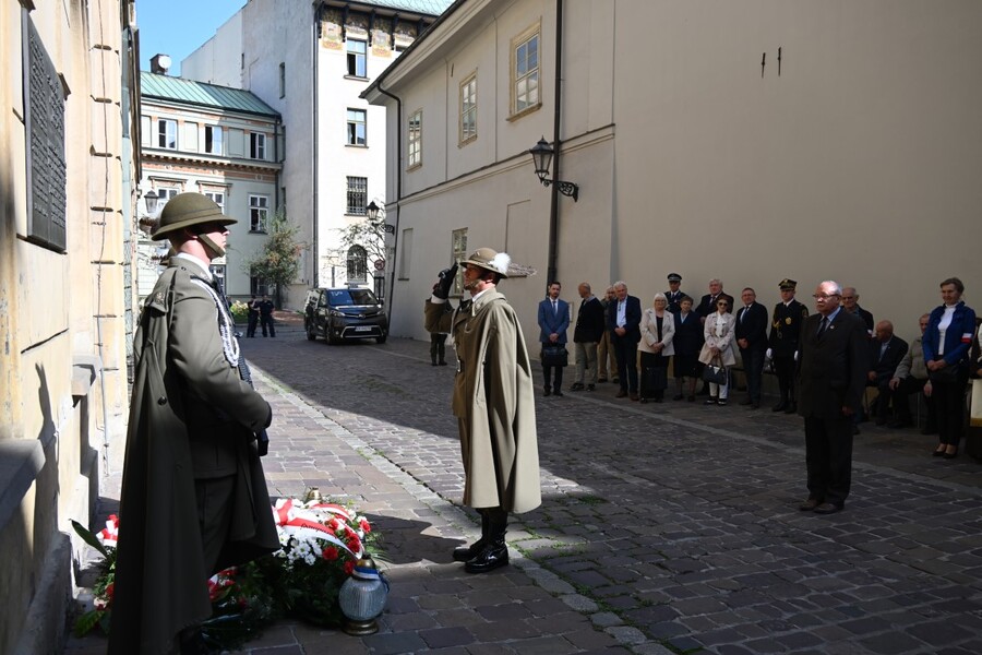 Uroczystość w rocznicę wyroków w procesie działaczy WiN i PSL. Fot. Żaneta Wierzgacz (IPN)