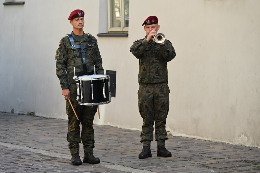 Uroczystość w rocznicę wyroków w procesie działaczy WiN i PSL. Fot. Żaneta Wierzgacz (IPN)
