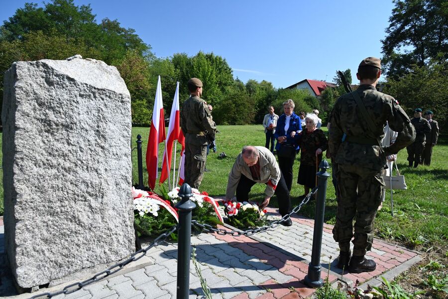 Uczciliśmy pamięć ofiar pierwszej niemieckiej zbiorowej egzekucji w Krakowie. Fot. Janusz Ślęzak (IPN)