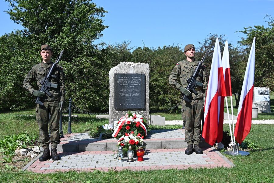 Uczciliśmy pamięć ofiar pierwszej niemieckiej zbiorowej egzekucji w Krakowie. Fot. Janusz Ślęzak (IPN)