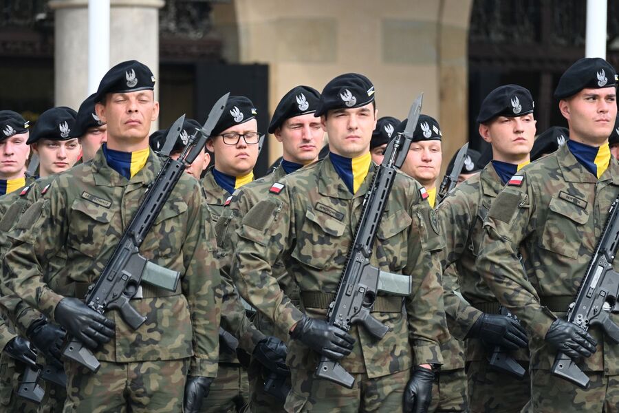 Święto Wojsk Lądowych w Krakowie. Fot. Janusz Ślęzak (IPN)