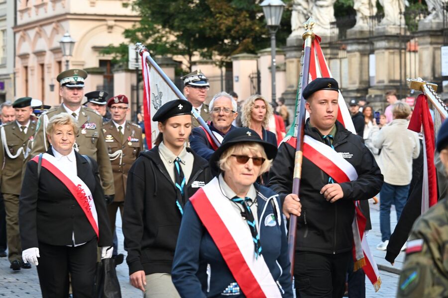 Krakowskie uroczystości w 86. rocznicę agresji Związku Sowieckiego na Polskę. Fot. Janusz Ślęzak (IPN)