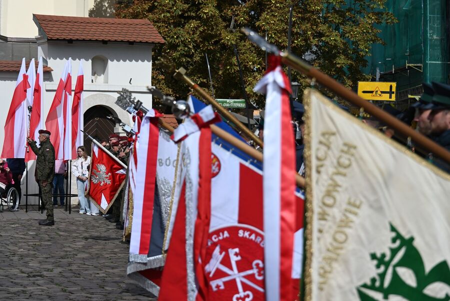 Krakowskie uroczystości w 86. rocznicę agresji Związku Sowieckiego na Polskę. Fot. Janusz Ślęzak (IPN)
