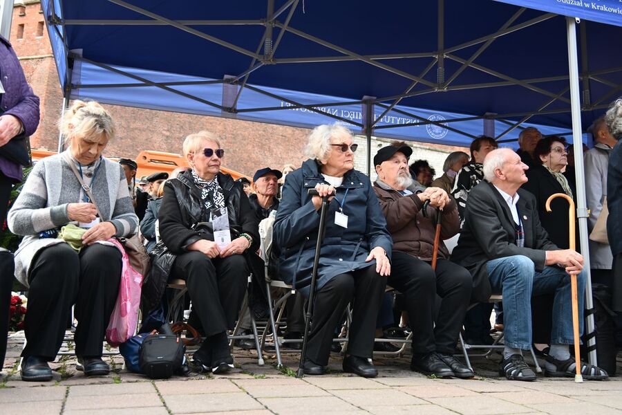 Krakowskie uroczystości w 86. rocznicę agresji Związku Sowieckiego na Polskę. Fot. Janusz Ślęzak (IPN)