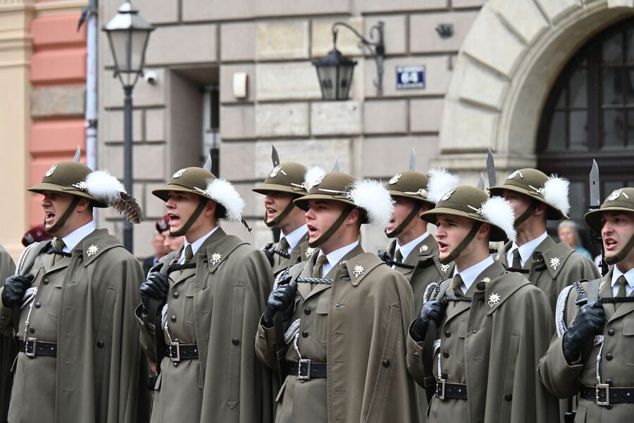 Krakowskie uroczystości w 86. rocznicę agresji Związku Sowieckiego na Polskę. Fot. Janusz Ślęzak (IPN)