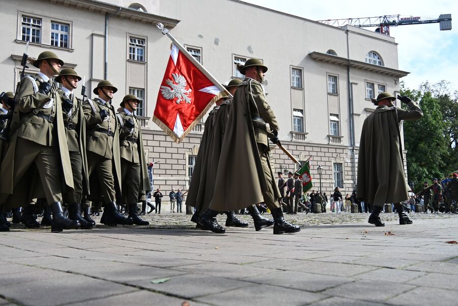 Krakowskie uroczystości w 86. rocznicę agresji Związku Sowieckiego na Polskę. Fot. Janusz Ślęzak (IPN)