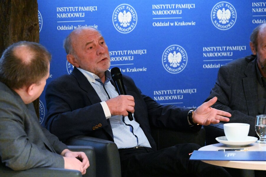 Sierpień 1980 i narodziny „Solidarności” w Małopolsce. Panel dyskusyjny. Fot. Żaneta Wierzgacz (IPN)