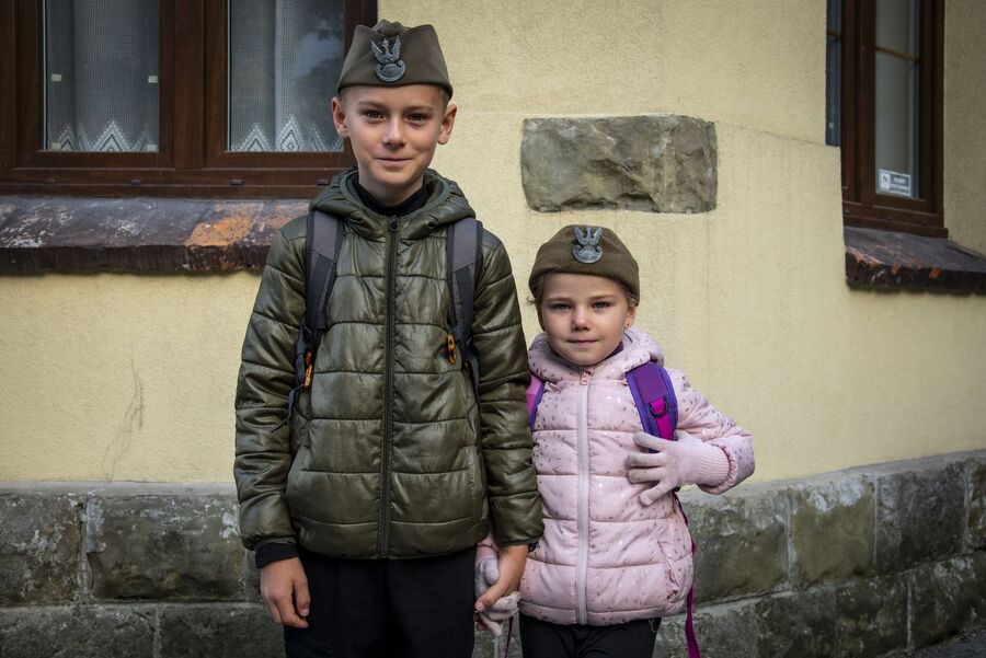 W Tokarni odsłonięto tablicę akowców. Fot. Agnieszka Masłowska (IPN)