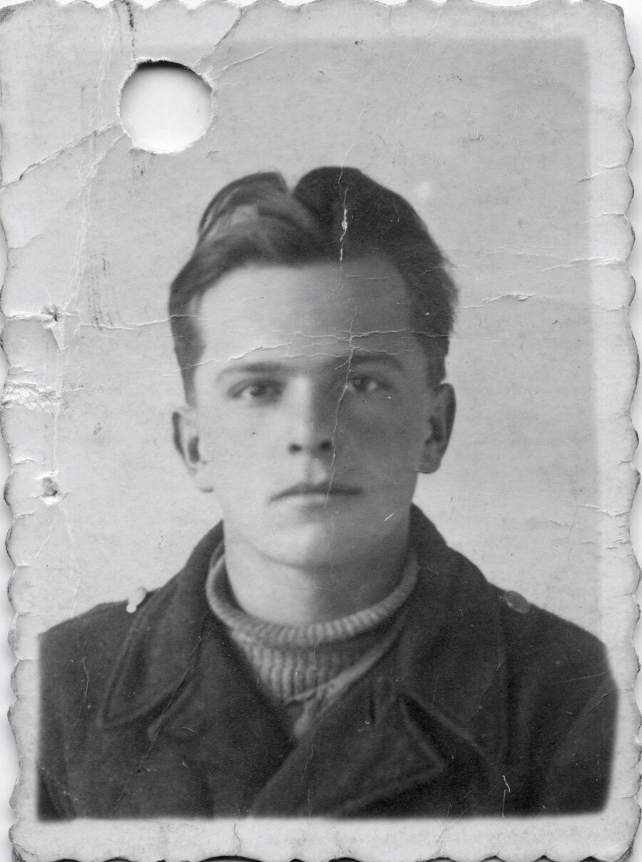 Józef Najdek „Orlik”, ok. 1945 r. Fot. IPN