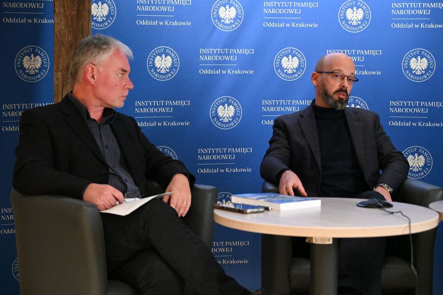 Spotkanie Krakowskiej Loży Historii Współczesnej. Fot. Kamil Szkaradek (IPN)