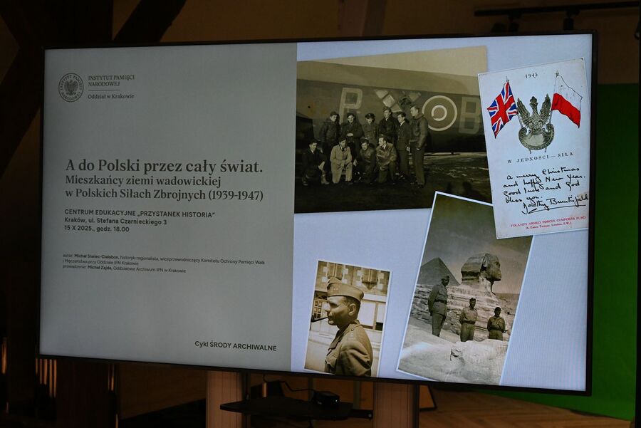 Spotkanie z cyklu „Archiwalna środa” w siedzibie Oddziału IPN w Krakowie. Fot. Janusz Ślęzak (IPN)