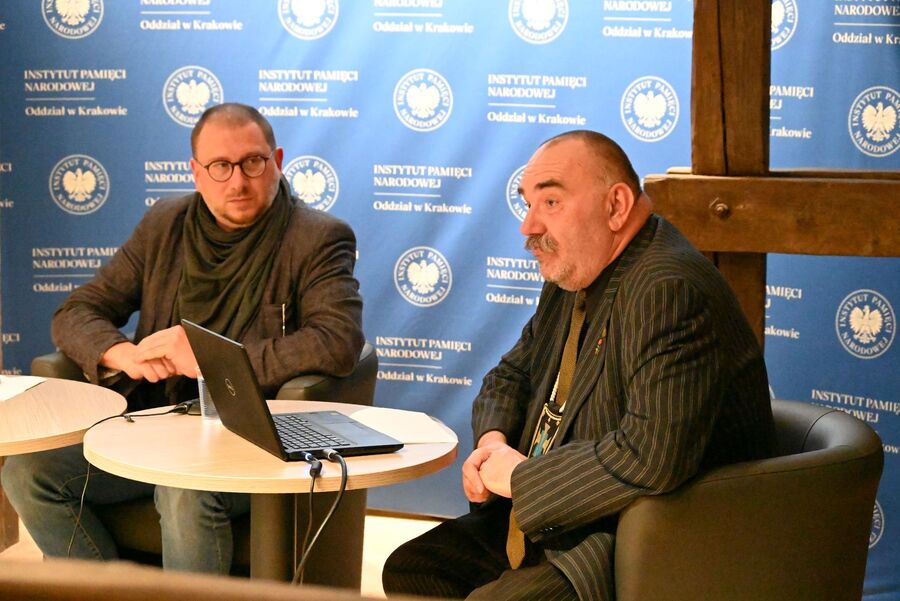 Spotkanie z cyklu „Archiwalna środa” w siedzibie Oddziału IPN w Krakowie. Fot. Janusz Ślęzak (IPN)