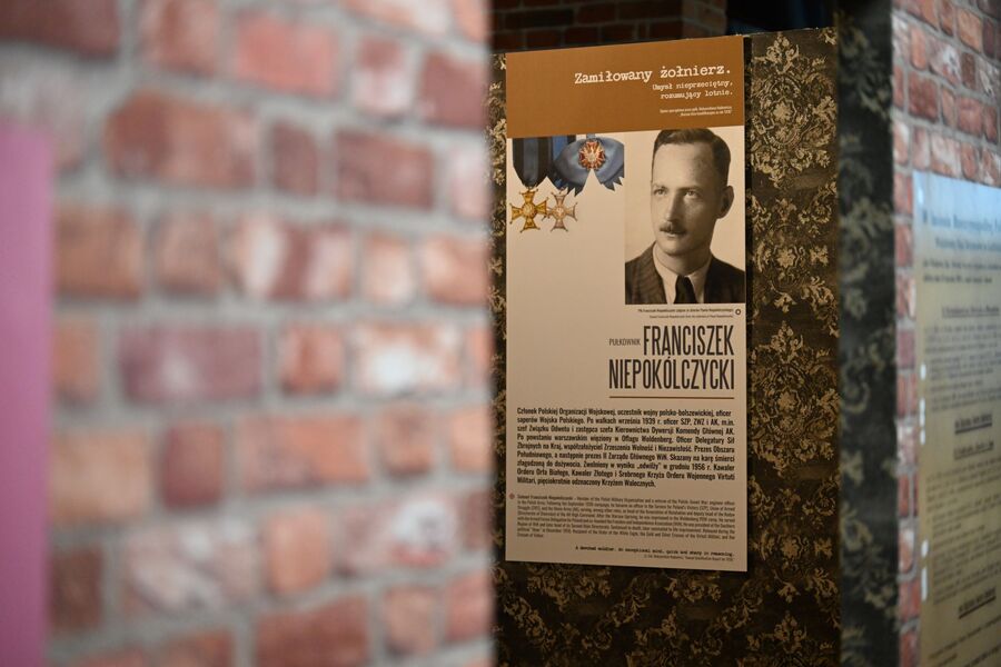 Otwarcie wystawy „O duszę i charakter Narodu Polskiego. Zrzeszenie Wolność i Niezawisłość”. Fot. Żaneta Wierzgacz (IPN)