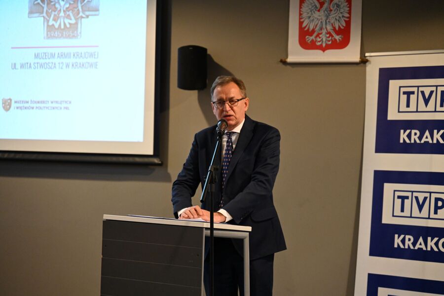 Otwarcie wystawy „O duszę i charakter Narodu Polskiego. Zrzeszenie Wolność i Niezawisłość”. Fot. Żaneta Wierzgacz (IPN)