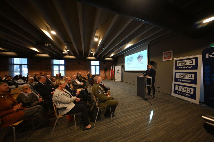 Otwarcie wystawy „O duszę i charakter Narodu Polskiego. Zrzeszenie Wolność i Niezawisłość”. Fot. Żaneta Wierzgacz (IPN)