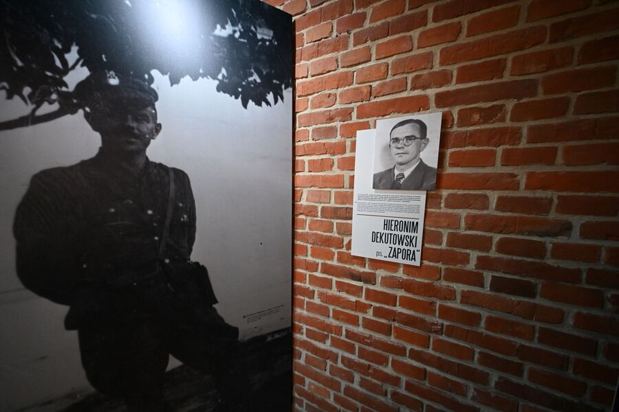 Otwarcie wystawy „O duszę i charakter Narodu Polskiego. Zrzeszenie Wolność i Niezawisłość”. Fot. Żaneta Wierzgacz (IPN)