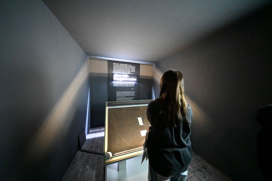 Otwarcie wystawy „O duszę i charakter Narodu Polskiego. Zrzeszenie Wolność i Niezawisłość”. Fot. Żaneta Wierzgacz (IPN)