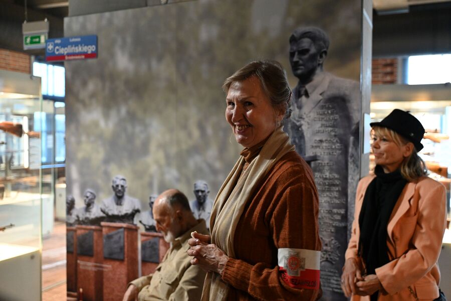 Otwarcie wystawy „O duszę i charakter Narodu Polskiego. Zrzeszenie Wolność i Niezawisłość”. Fot. Żaneta Wierzgacz (IPN)