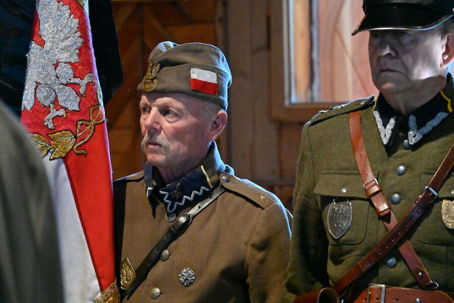 Uroczystości pogrzebowe Stanisława Klapera. Fot. Janusz Ślęzak (IPN)