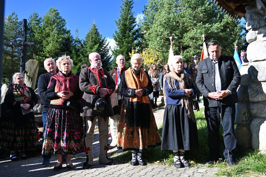 Uroczystości pogrzebowe Stanisława Klapera. Fot. Janusz Ślęzak (IPN)
