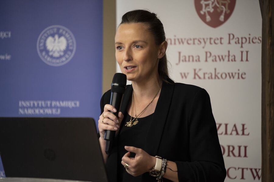 Ogólnopolska konferencja naukowa o propagandzie sukcesu w Polsce ludowej. Fot. Agnieszka Masłowska (IPN)