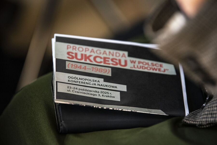 Ogólnopolska konferencja naukowa o propagandzie sukcesu w Polsce ludowej. Fot. Agnieszka Masłowska (IPN)