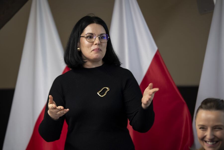 Ogólnopolska konferencja naukowa o propagandzie sukcesu w Polsce ludowej. Fot. Agnieszka Masłowska (IPN)