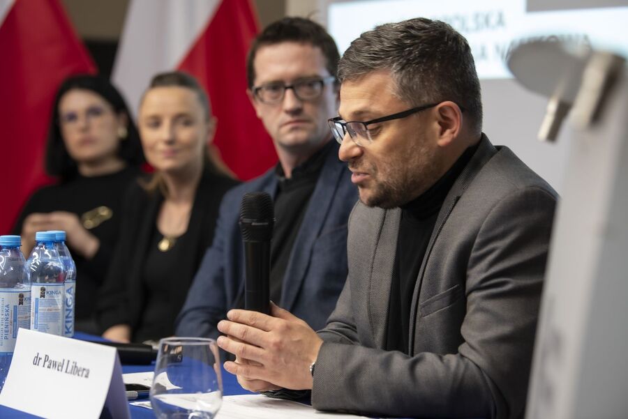 Ogólnopolska konferencja naukowa o propagandzie sukcesu w Polsce ludowej. Fot. Agnieszka Masłowska (IPN)