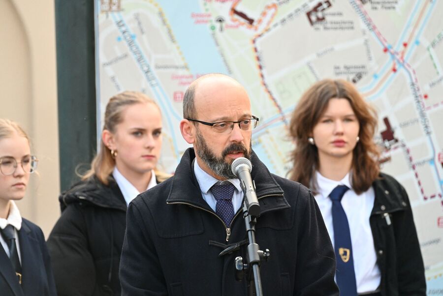 82. rocznica niemieckiej zbrodni na Szerokiej. Fot. Janusz Ślęzak (IPN)