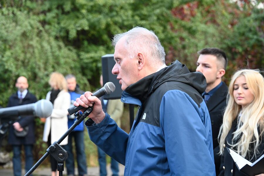 82. rocznica niemieckiej zbrodni na Szerokiej. Fot. Janusz Ślęzak (IPN)