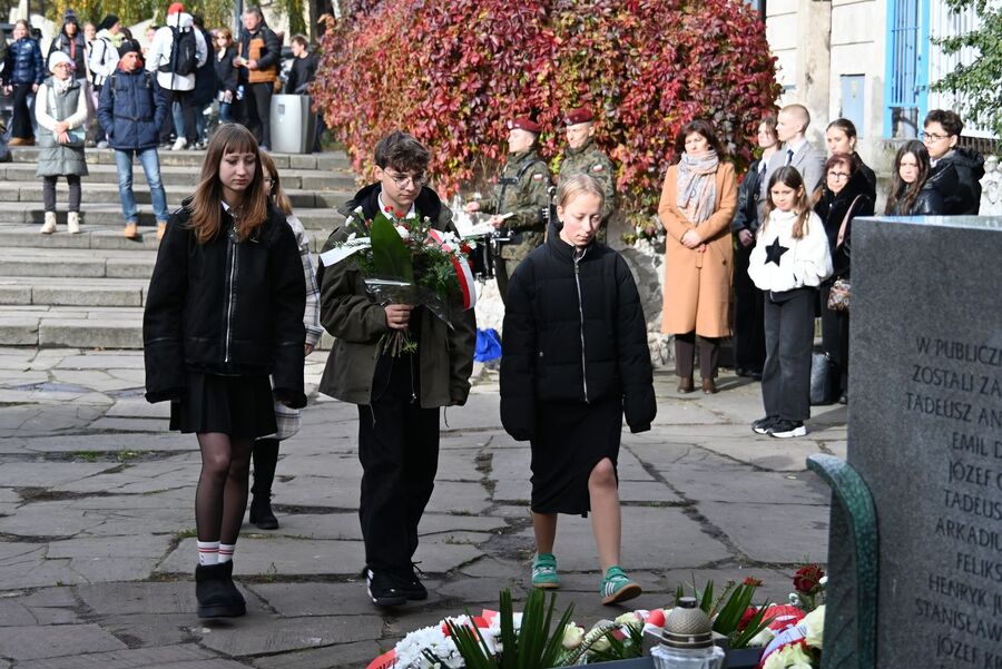 82. rocznica niemieckiej zbrodni na Szerokiej. Fot. Janusz Ślęzak (IPN)