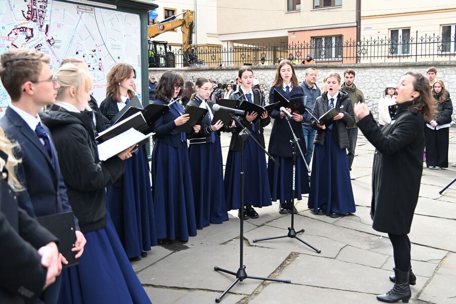 82. rocznica niemieckiej zbrodni na Szerokiej. Fot. Janusz Ślęzak (IPN)