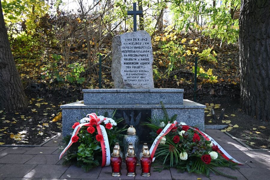 82. rocznica niemieckich egzekucji na Krowodrzy. Fot. Janusz Ślęzak (IPN)