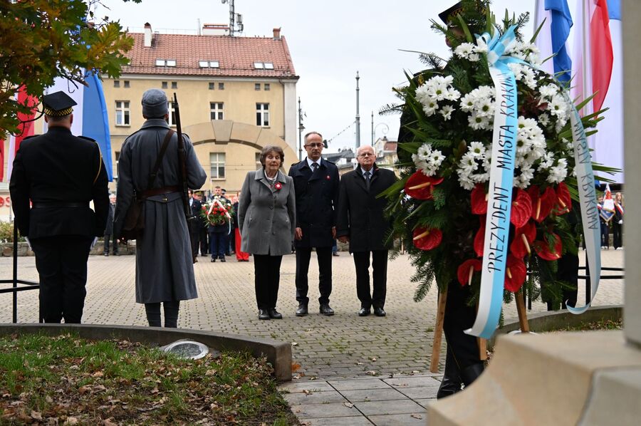 Uroczystości z okazji 107. rocznicy wyzwolenia Krakowa. Fot. Janusz Ślęzak (IPN)