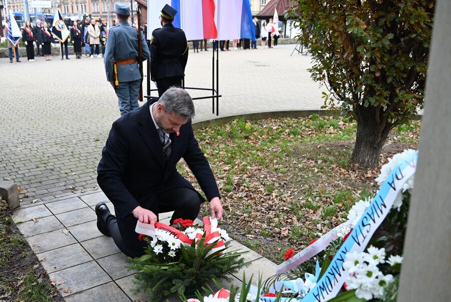 Uroczystości z okazji 107. rocznicy wyzwolenia Krakowa. Fot. Janusz Ślęzak (IPN)