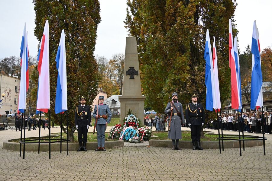 Uroczystości z okazji 107. rocznicy wyzwolenia Krakowa. Fot. Janusz Ślęzak (IPN)