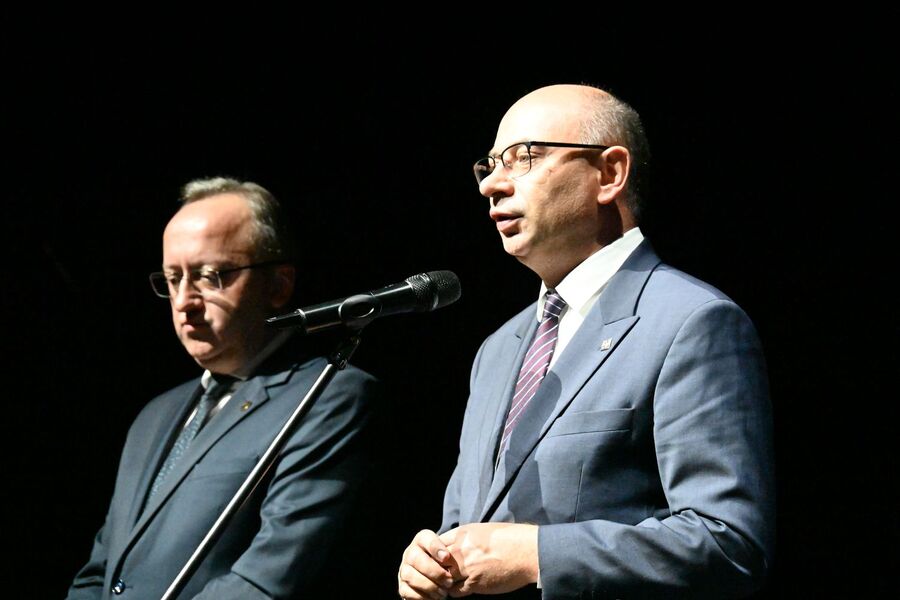 Spektakl o Wincentym Witosie w Teatrze Ludowym w Nowej Hucie. Fot. Janusz Ślęzak (IPN)