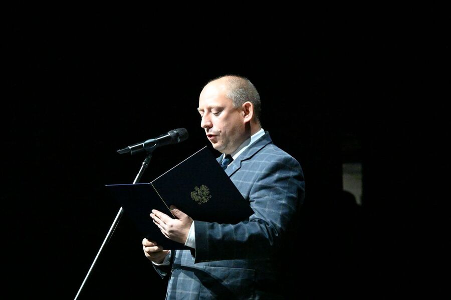 Spektakl o Wincentym Witosie w Teatrze Ludowym w Nowej Hucie. Fot. Janusz Ślęzak (IPN)