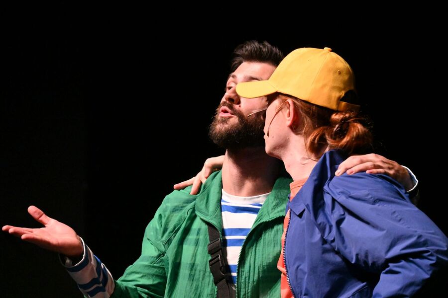 Spektakl o Wincentym Witosie w Teatrze Ludowym w Nowej Hucie. Fot. Janusz Ślęzak (IPN)