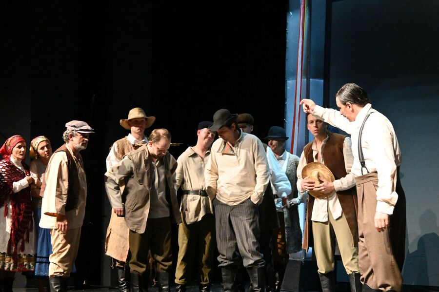 Spektakl o Wincentym Witosie w Teatrze Ludowym w Nowej Hucie. Fot. Janusz Ślęzak (IPN)