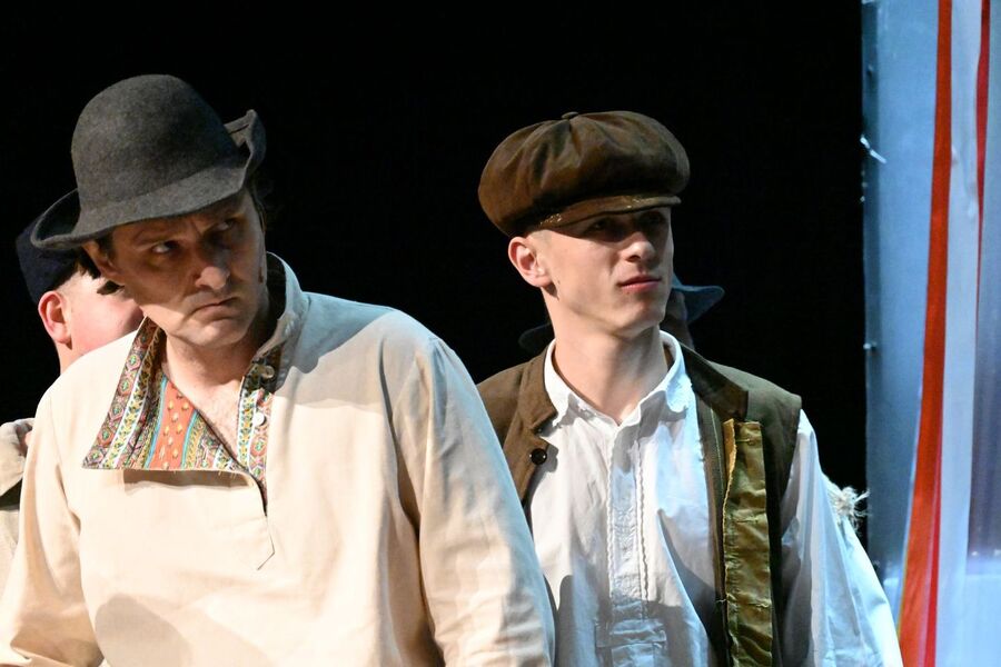 Spektakl o Wincentym Witosie w Teatrze Ludowym w Nowej Hucie. Fot. Janusz Ślęzak (IPN)