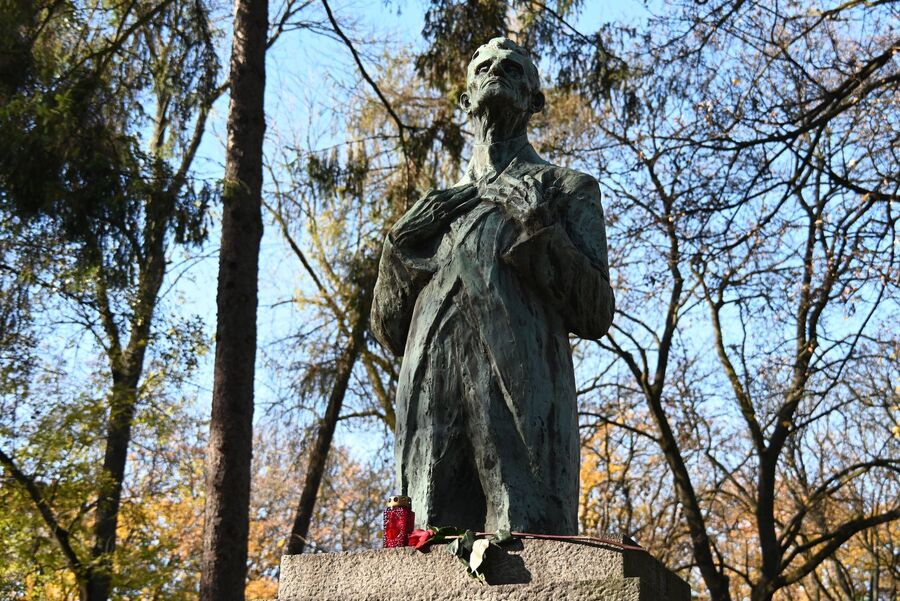 Krakowskie uroczystości upamiętniające Wincentego Witosa i Ignacego Daszyńskiego. Fot. Janusz Ślęzak (IPN)