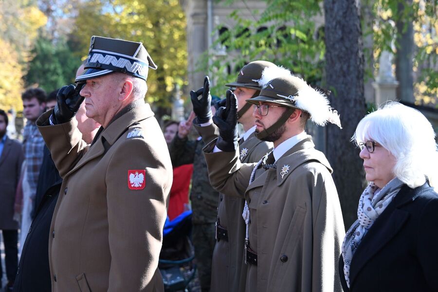Krakowskie uroczystości upamiętniające Wincentego Witosa i Ignacego Daszyńskiego. Fot. Janusz Ślęzak (IPN)