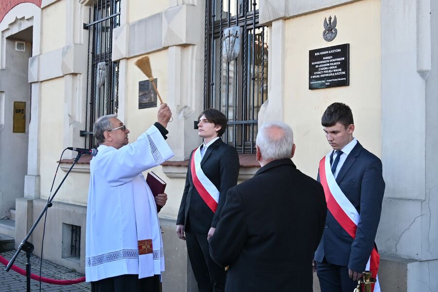 W Zatorze upamiętniono ochotników do Legionów Polskich. Fot. Janusz Ślęzak (IPN)