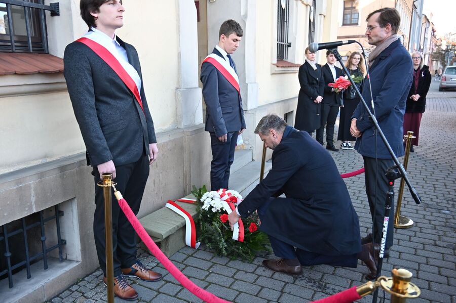 W Zatorze upamiętniono ochotników do Legionów Polskich. Fot. Janusz Ślęzak (IPN)